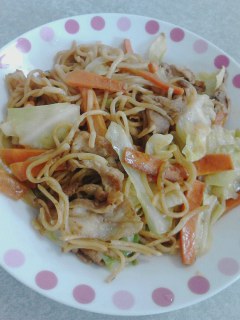 カレー焼きそば
