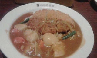 ロースカツカレー