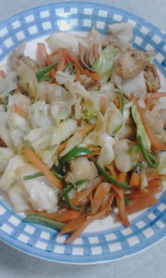 野菜炒め