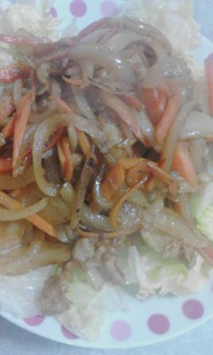 野菜炒め