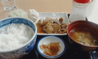 しょうが焼き定食