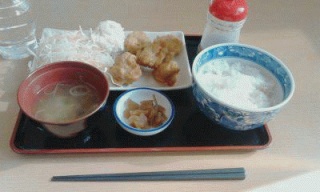 唐揚げ定食