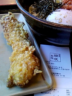 いつもの鶏天