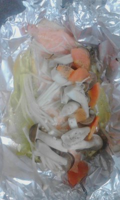 鮭のホイル焼き