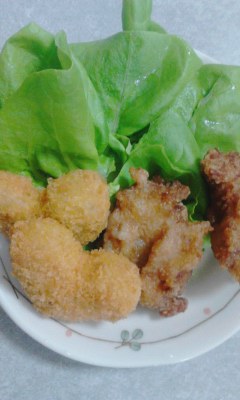コロッケ唐揚げ