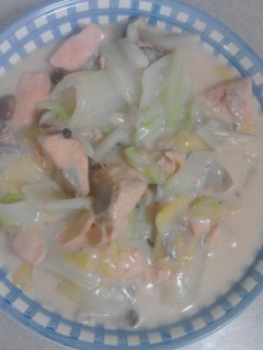 鮭のクリーム煮