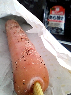 塩コショウ掛けすぎた