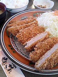 ひれかつ定食
