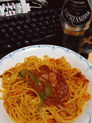 いつもの冷凍ナポリタン