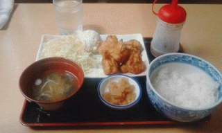 唐揚げ定食