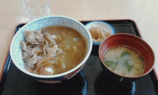 牛カレー丼