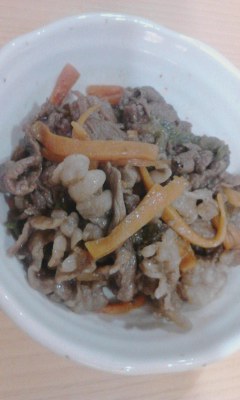 肉炒め