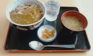 牛カレー丼