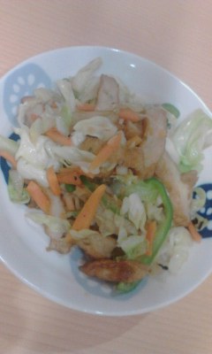 野菜炒め