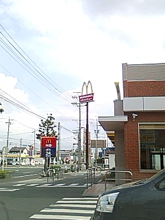朝マクド