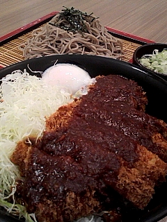 味噌かつ丼＋ざるそばセット