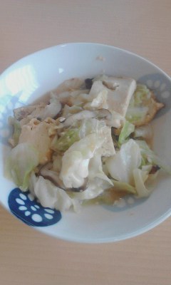 野菜炒め