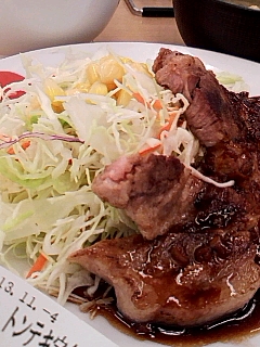 チキン系メニューがなかった