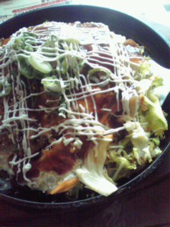 鉄鍋お好み焼き