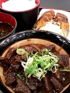 どて煮定食