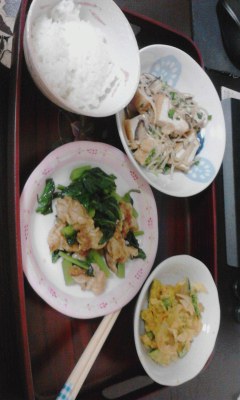 夕食